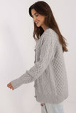 grey - Cardigan model 199629 AT