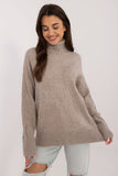 beige - Turtleneck model 199634 AT