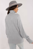 grey - Turtleneck model 199636 AT