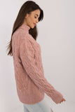 pink - Turtleneck model 199643 AT