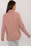 pink - Turtleneck model 199643 AT