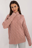 pink - Turtleneck model 199643 AT