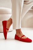 red - Ballet flats model 199797 Step in style