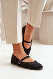 black - Ballet flats model 199798 Step in style