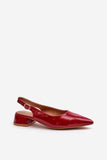 red - Ballet flats model 199806 Step in style