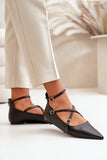 black - Ballet flats model 199808 Step in style