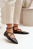 black - Ballet flats model 199808 Step in style