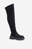 black - Thigh-Hight Boots model 199870 Step in style