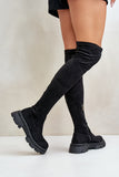 black - Thigh-Hight Boots model 199870 Step in style