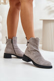 grey - Boots model 200100 Step in style