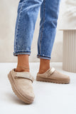 beige - Slippers model 200119 Step in style