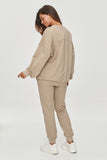 beige - Sweatshirt model 200127 Makadamia