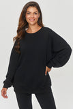 black - Sweatshirt model 200128 Makadamia