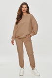 beige - Sweatshirt model 200129 Makadamia