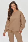 beige - Sweatshirt model 200129 Makadamia