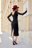 black - Evening dress model 200146 Roco Fashion