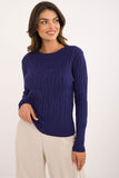 navy blue - Jumper model 200190 AT