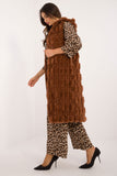 brown - Gilet model 200208 AT