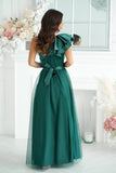 green - Evening dress model 200242 Bicotone