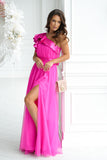 pink - Evening dress model 200245 Bicotone