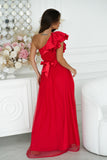 red - Evening dress model 200246 Bicotone