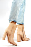 beige - Heel boots model 200277 PRIMO