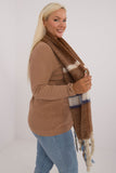 brown - Shawl model 200286 AT