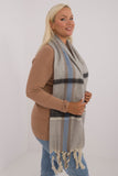 grey - Shawl model 200288 AT