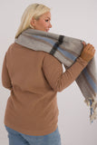 grey - Shawl model 200288 AT