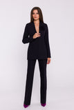 black - Women trousers model 200373 Stylove