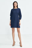 navy blue - Daydress model 200392 Nife