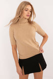 brown - Short sleeve sweater model 200403 Factory Price