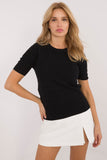 black - Short sleeve sweater model 200409 Factory Price