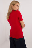 red - Short sleeve sweater model 200425 Factory Price