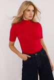 red - Short sleeve sweater model 200425 Factory Price