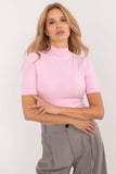 pink - Short sleeve sweater model 200427 Factory Price