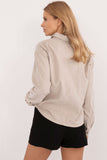 beige - Long sleeve shirt model 200434 Sublevel