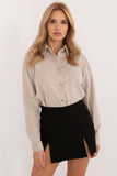 beige - Long sleeve shirt model 200434 Sublevel