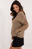 beige - Cardigan model 200494 Italy Moda