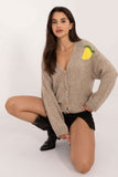 beige - Cardigan model 200512 Italy Moda