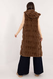 brown - Gilet model 200522 AT