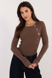 brown - Jumper model 200533 AT