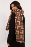 brown - Shawl model 200538 AT