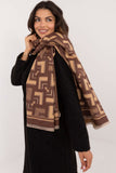 brown - Shawl model 200538 AT