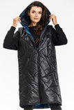 black - Gilet model 200553 awama