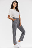 grey - Women trousers model 200562 awama