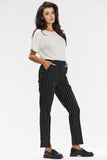 black - Women trousers model 200563 awama