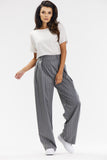 grey - Women trousers model 200564 awama