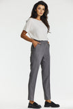 grey - Women trousers model 200569 awama