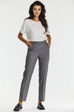 grey - Women trousers model 200569 awama